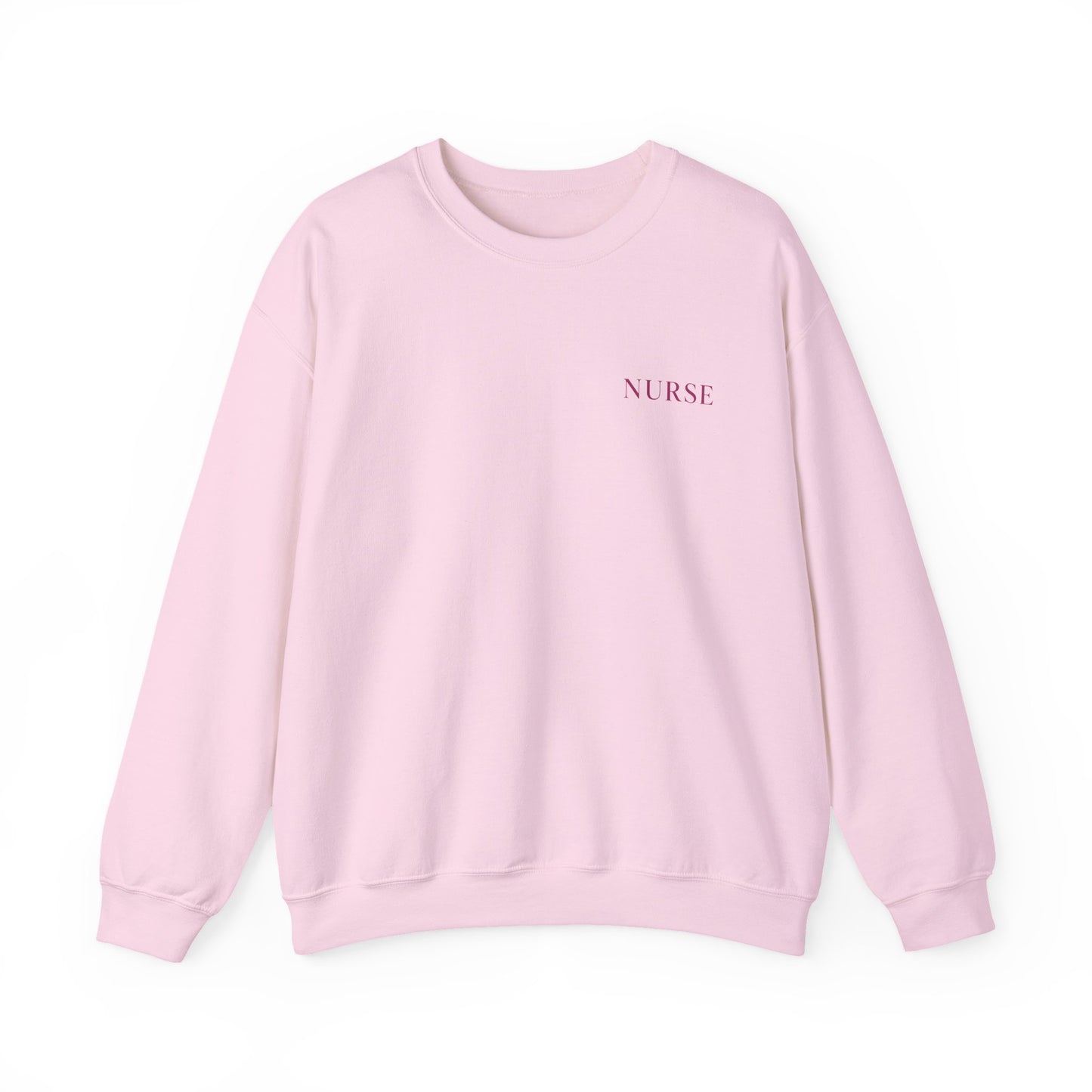 GOD MADE ME A NURSE - MEDIUM-HEAVY WEIGHT SWEATSHIRT