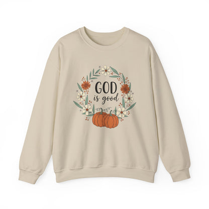 GOD IS GOOD - MEDIUM-HEAVY WEIGHT SWEATSHIRT