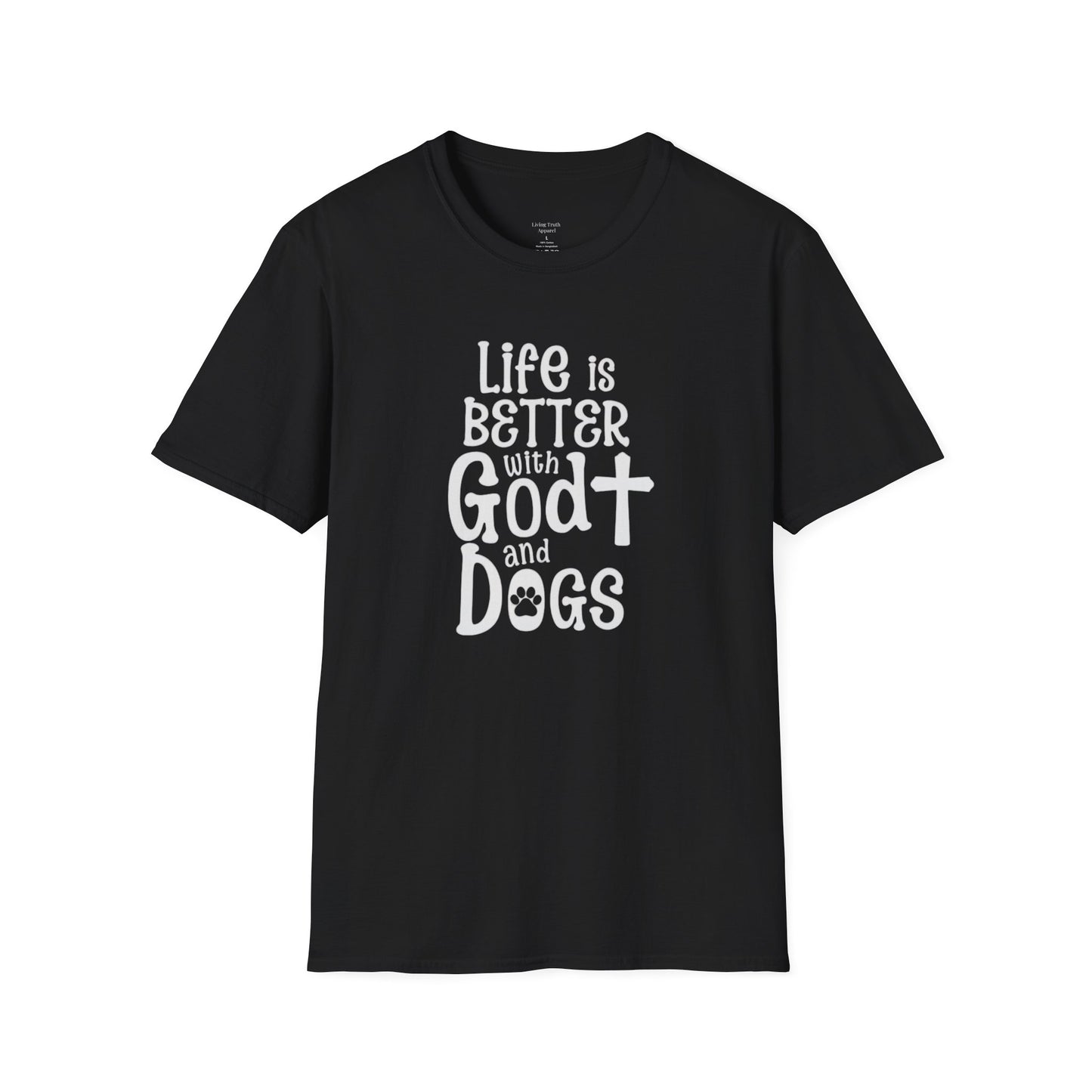 LIFE IS BETTER WITH GOD - PREMIUM T-SHIRT
