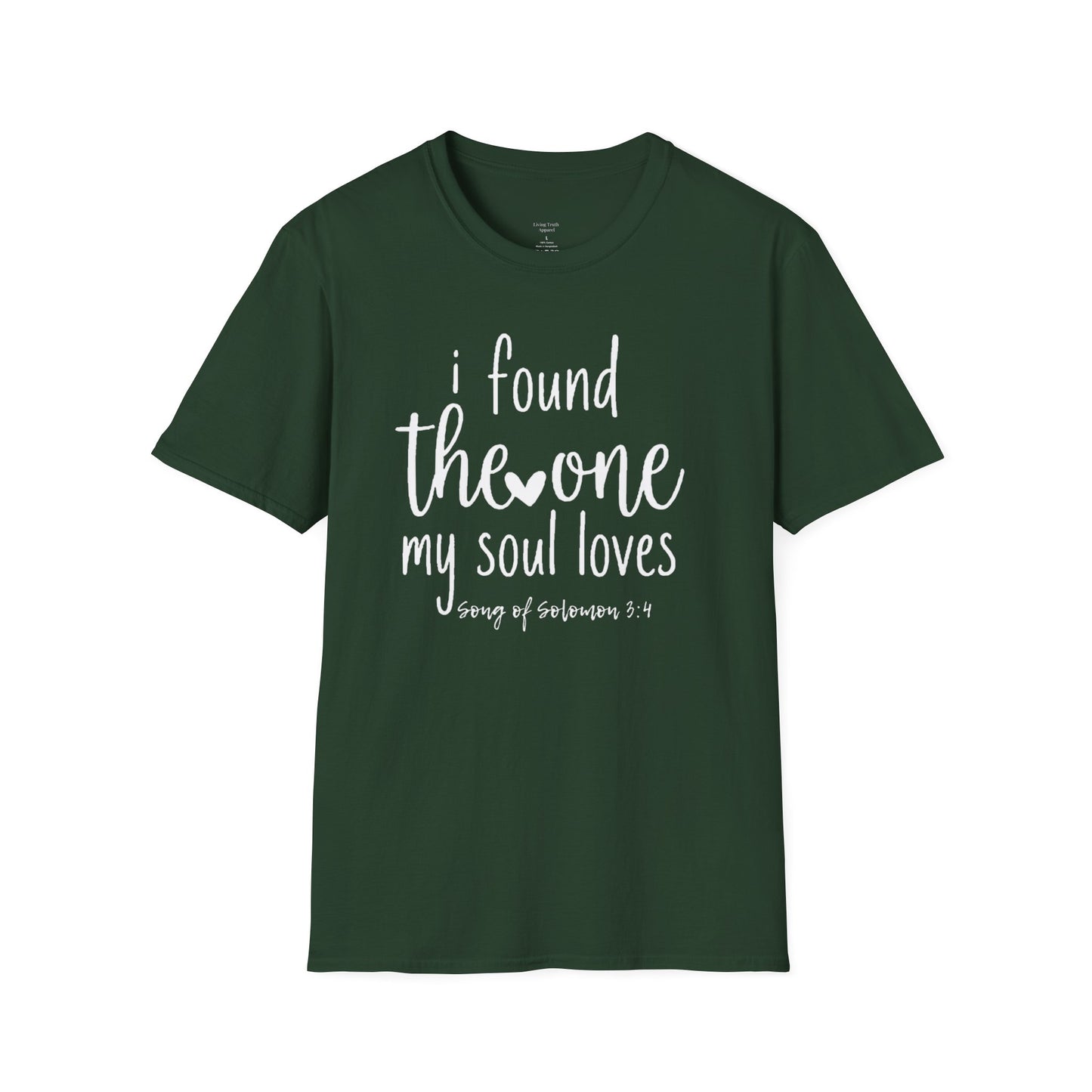 I FOUND THE ONE MY SOUL LOVES - V-NECK PREMIUM T-SHIRT