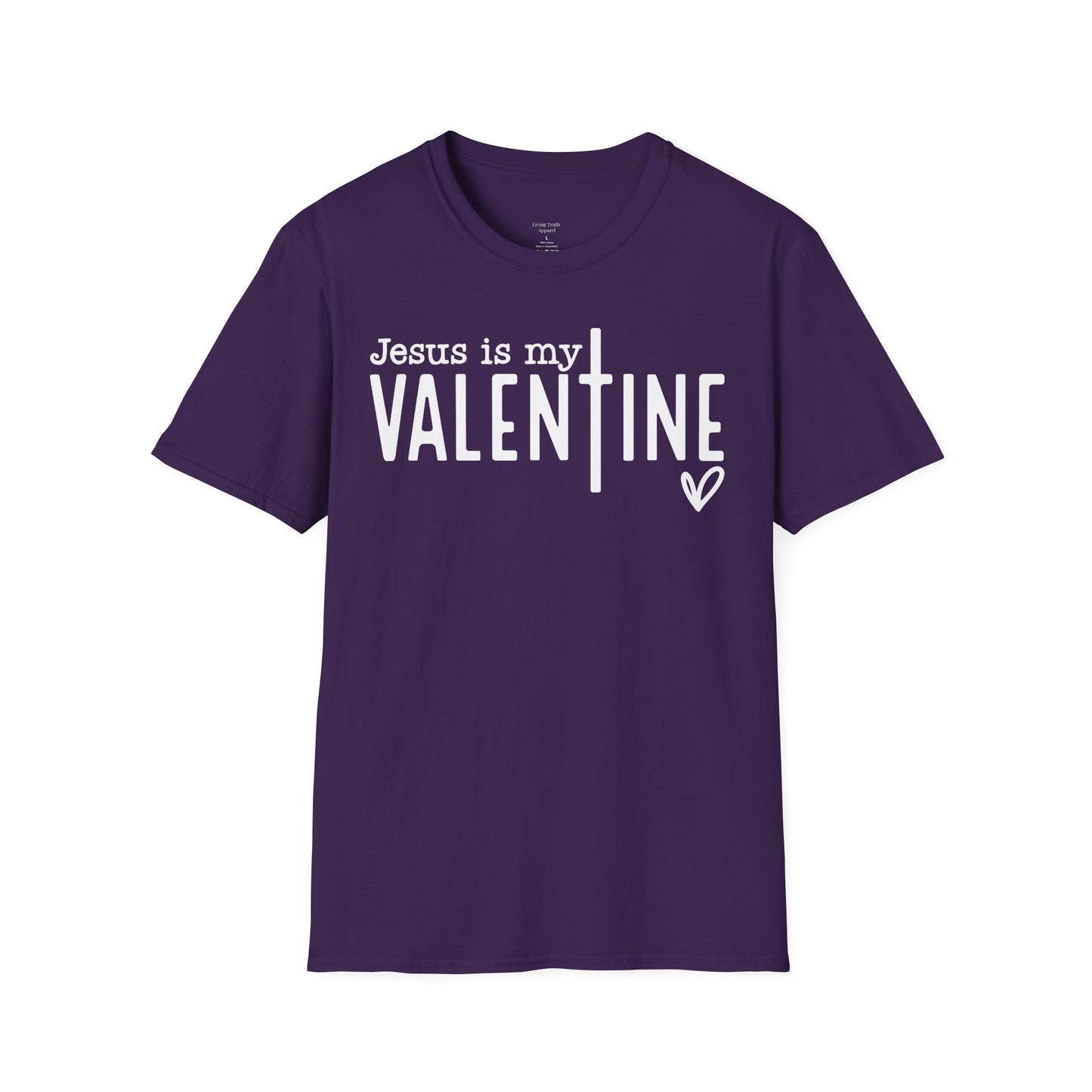 JESUS IS MY VALENTINE - PREMIUM T-SHIRT