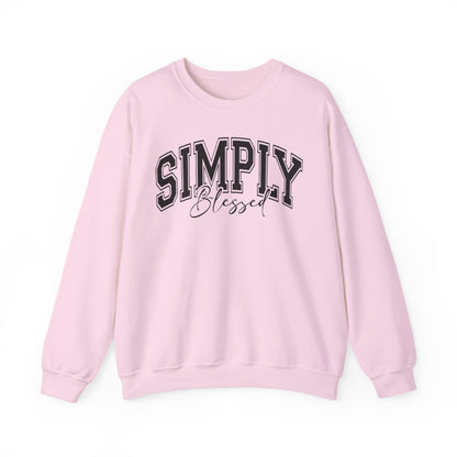 SIMPLY BLESSED - MEDIUM-HEAVY WEIGHT SWEATSHIRT