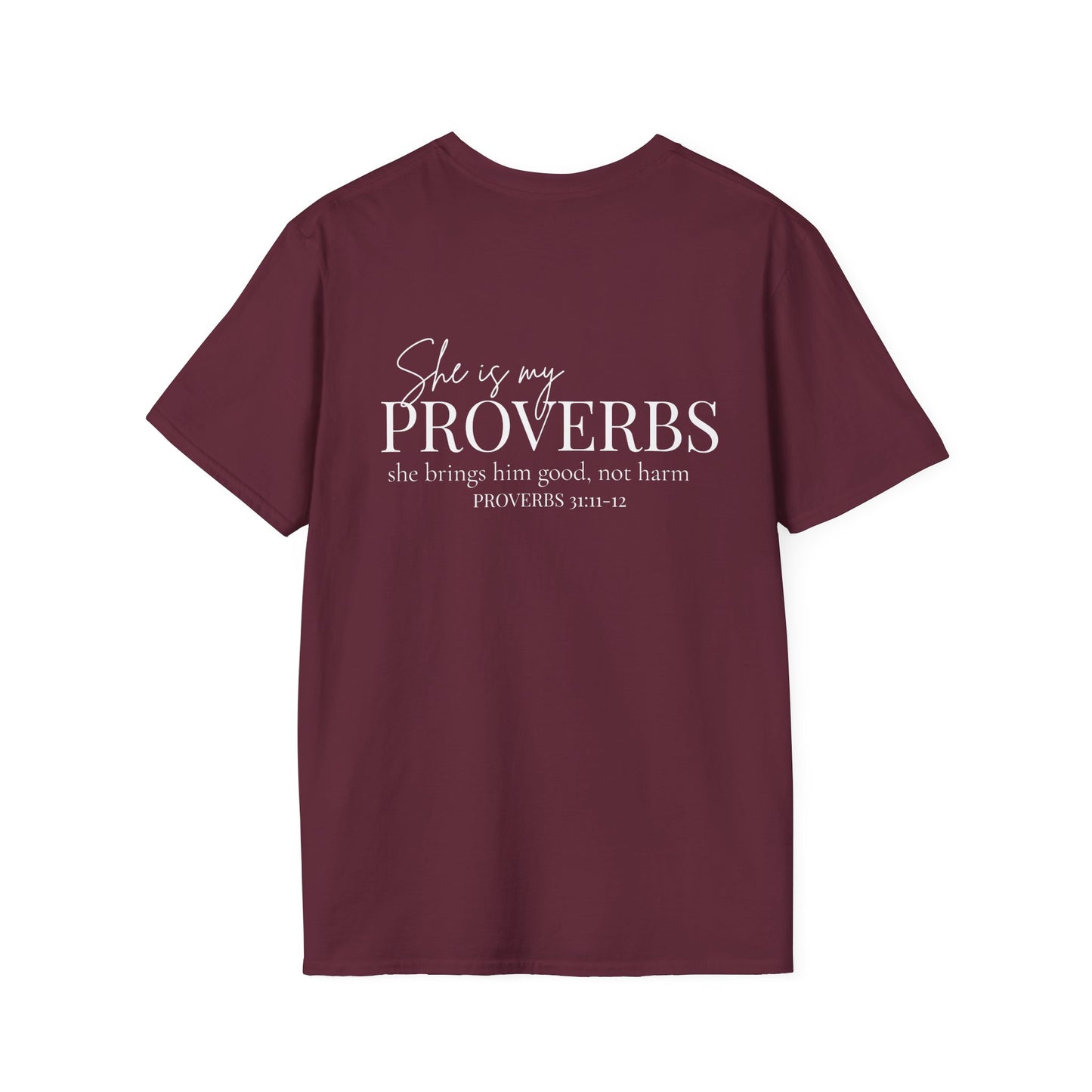 SHE IS MY PROVERBS - PREMIUM T-SHIRT