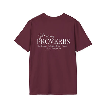 SHE IS MY PROVERBS - PREMIUM T-SHIRT