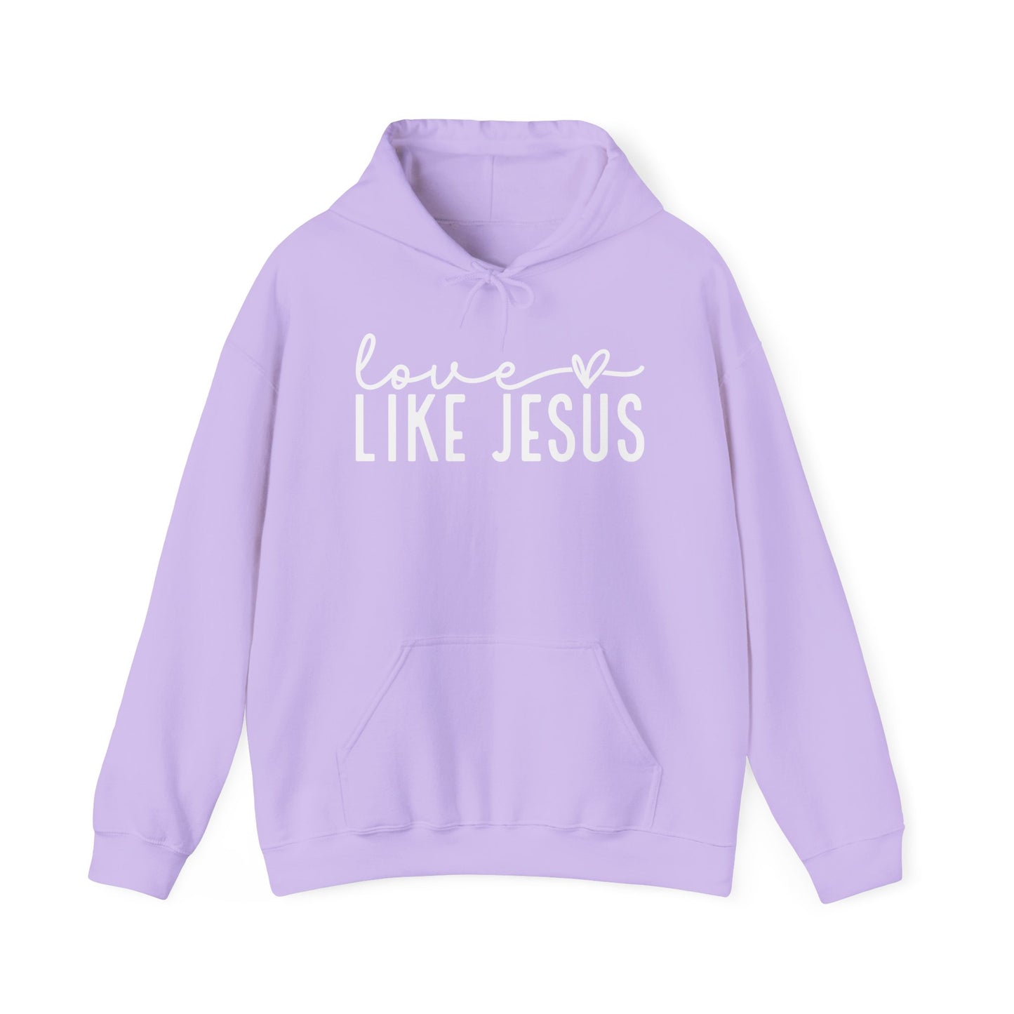LOVE LIKE JESUS - MEDIUM - HEAVY WEIGHT HOODIE