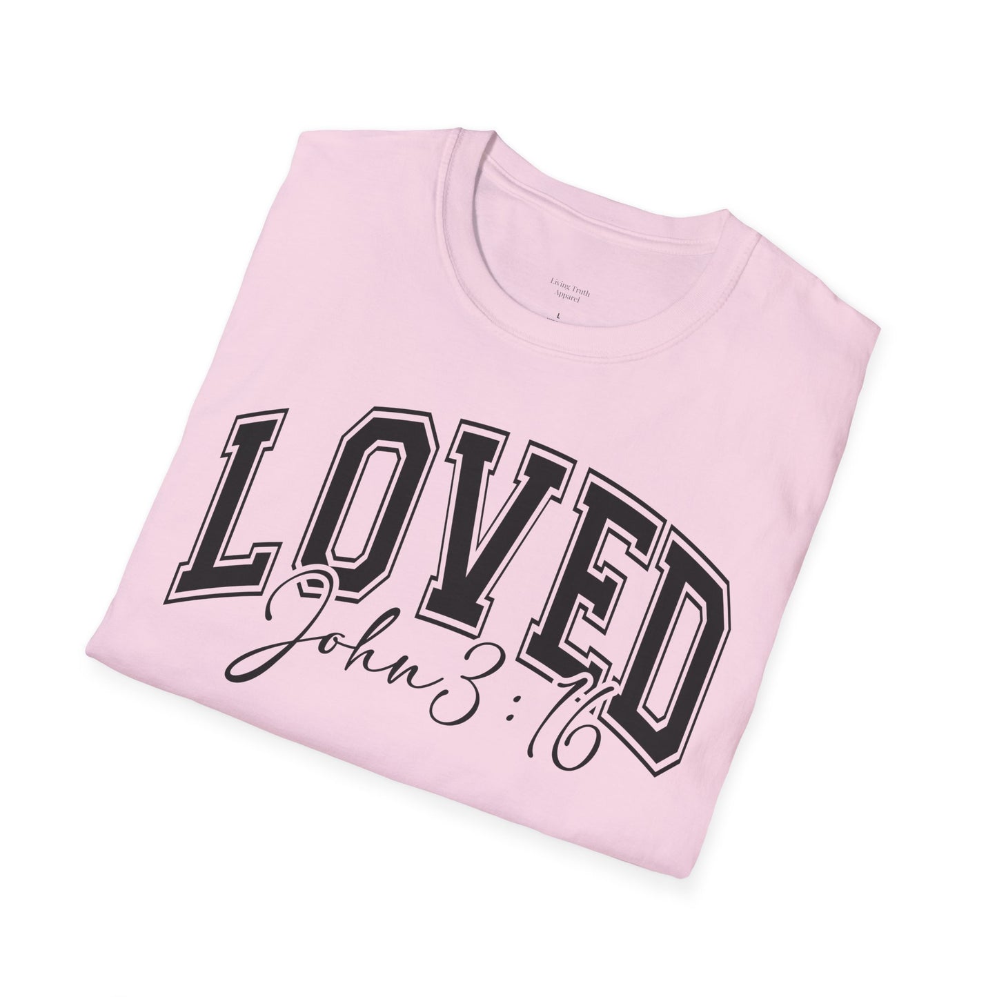 LOVED JOHN 3:16 - PREMIUM T-SHIRT