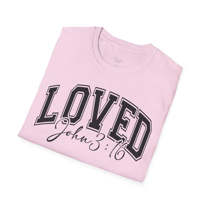 LOVED JOHN 3:16 - PREMIUM T-SHIRT