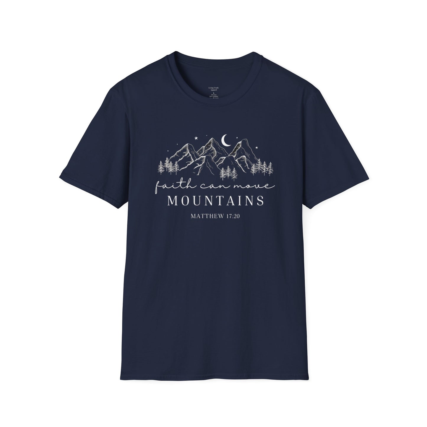 FAITH CAN MOVE MOUNTAINS - PREMIUM T-SHIRT
