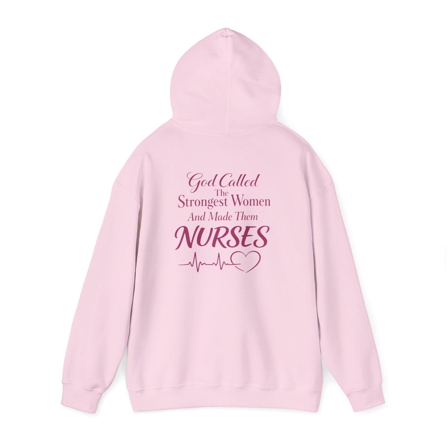 GOD CALLED NURSES - MEDIUM-HEAVY WEIGHT HOODIE