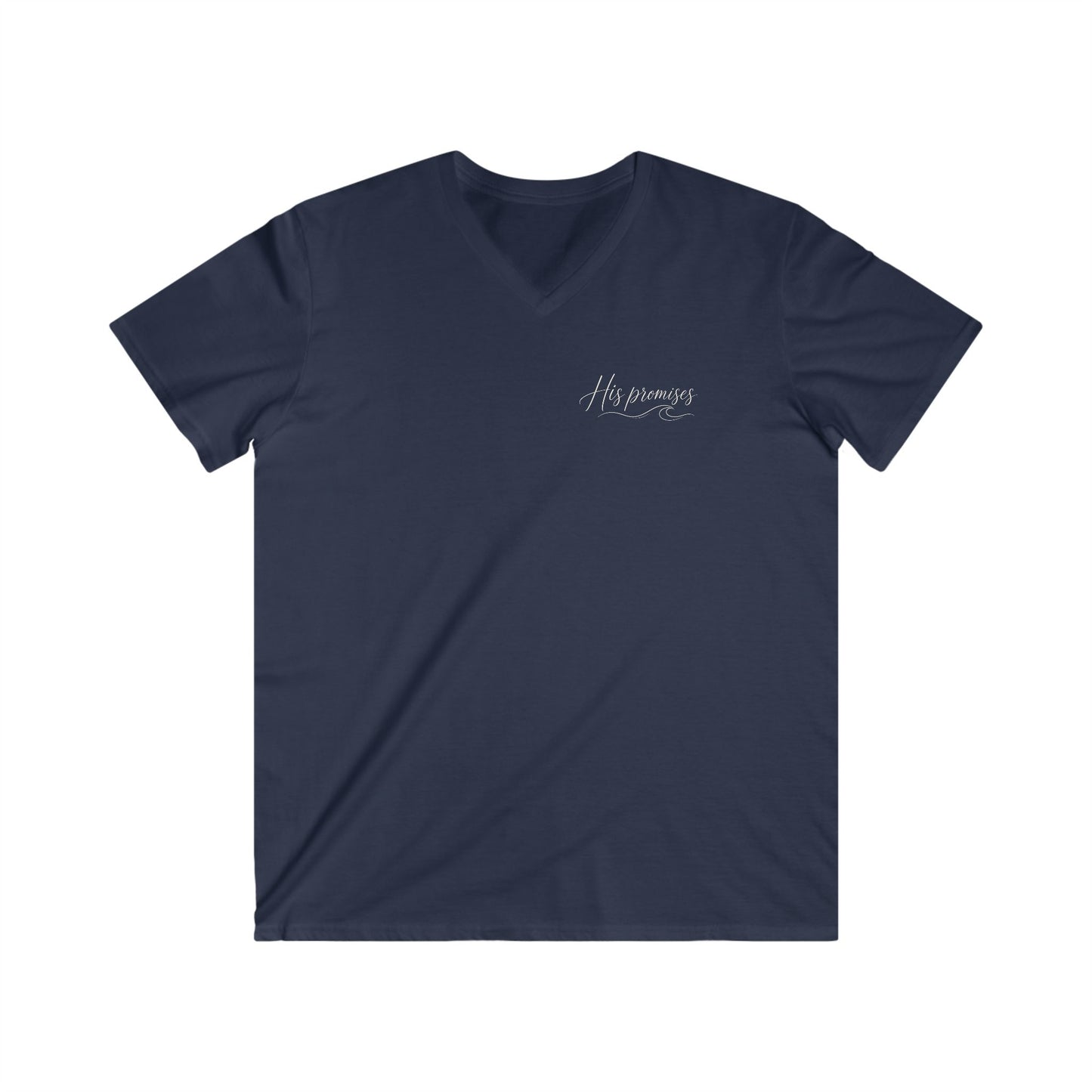 SUN SAND HIS PROMISES - V-NECK PREMIUM T-SHIRT