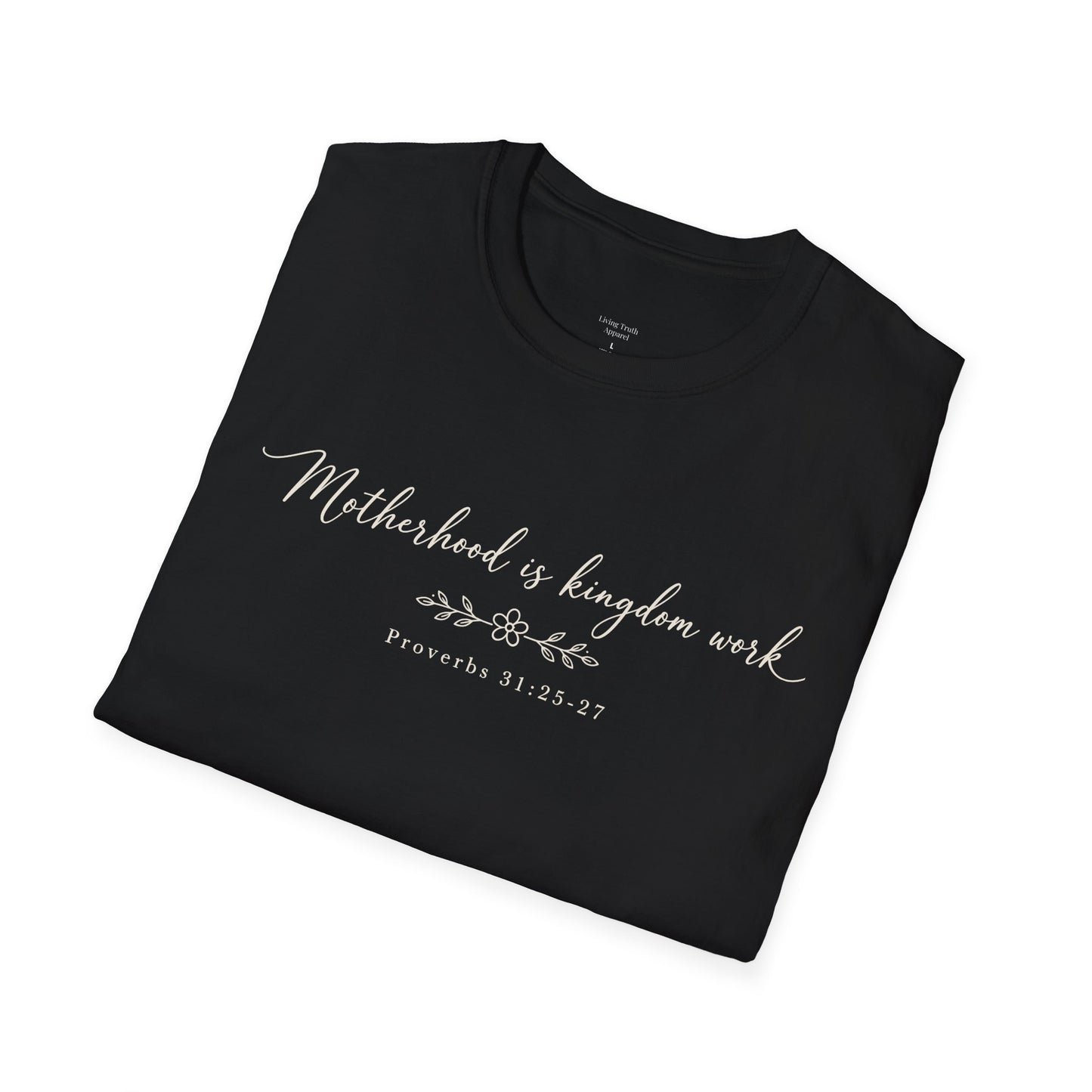 MOTHERHOOD IS KINGDOM WORK - PREMIUM T-SHIRT