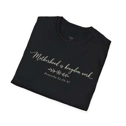 MOTHERHOOD IS KINGDOM WORK - PREMIUM T-SHIRT