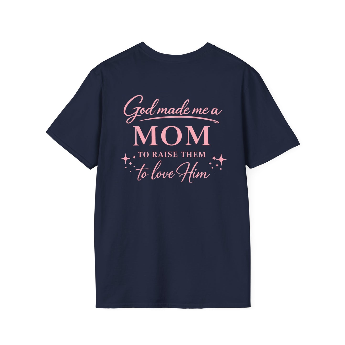 GOD MADE ME A MOM - PREMIUM T-SHIRT