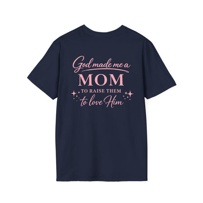GOD MADE ME A MOM - PREMIUM T-SHIRT