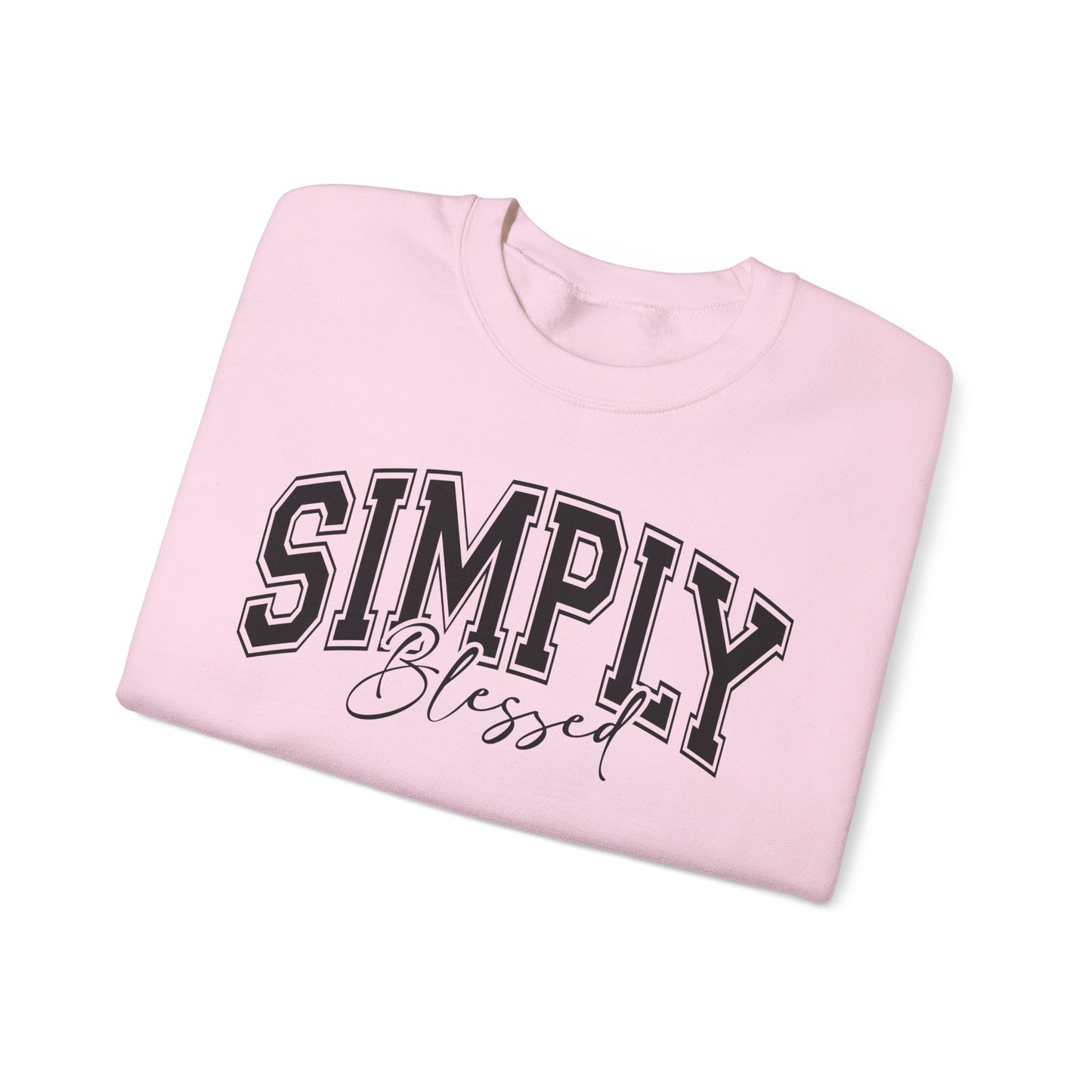 SIMPLY BLESSED - MEDIUM-HEAVY WEIGHT SWEATSHIRT