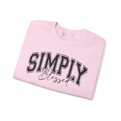 SIMPLY BLESSED - MEDIUM-HEAVY WEIGHT SWEATSHIRT