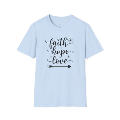 FAITH HOPE LOVE - PREMIUM T-SHIRT