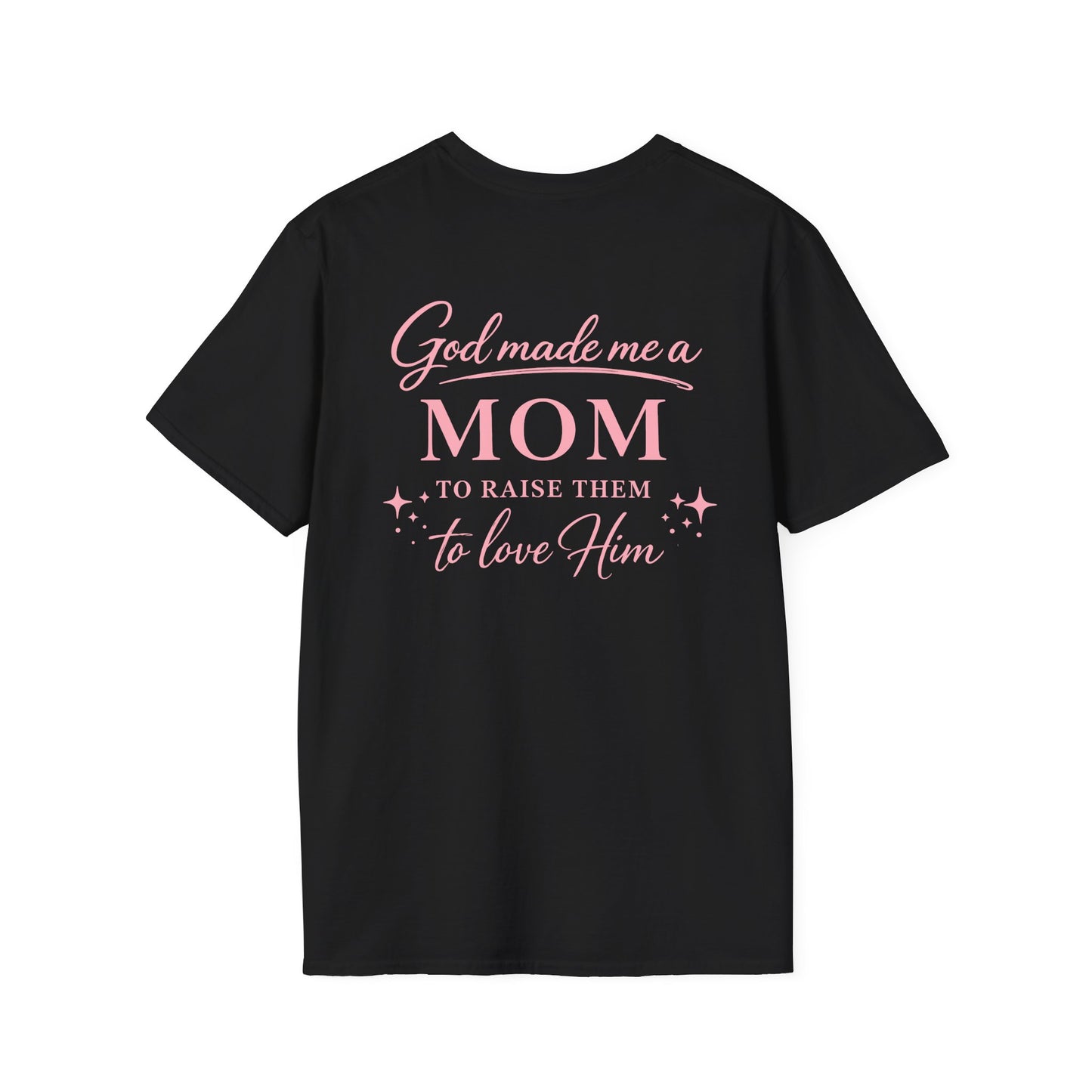 GOD MADE ME A MOM - PREMIUM T-SHIRT