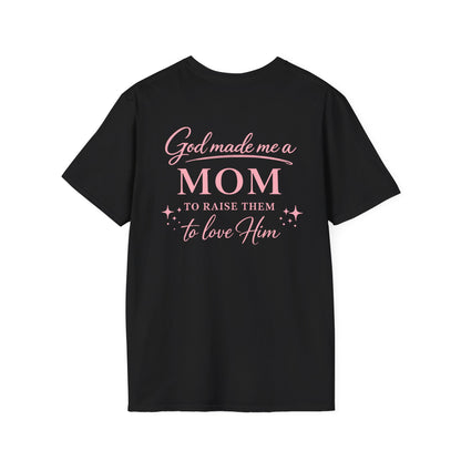GOD MADE ME A MOM - PREMIUM T-SHIRT