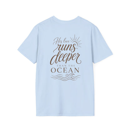 HIS LOVE RUNS DEEPER - PREMIUM T-SHIRT