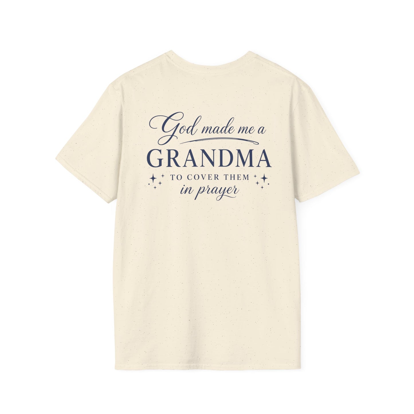GOD MADE ME A GRANDMA - PREMIUM T-SHIRT
