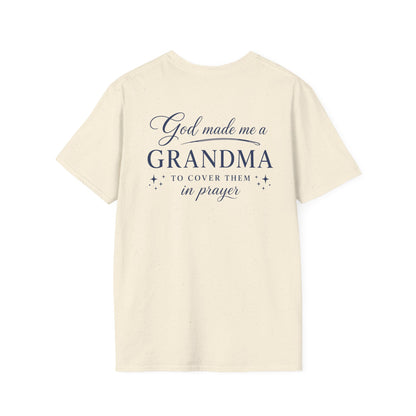 GOD MADE ME A GRANDMA - PREMIUM T-SHIRT