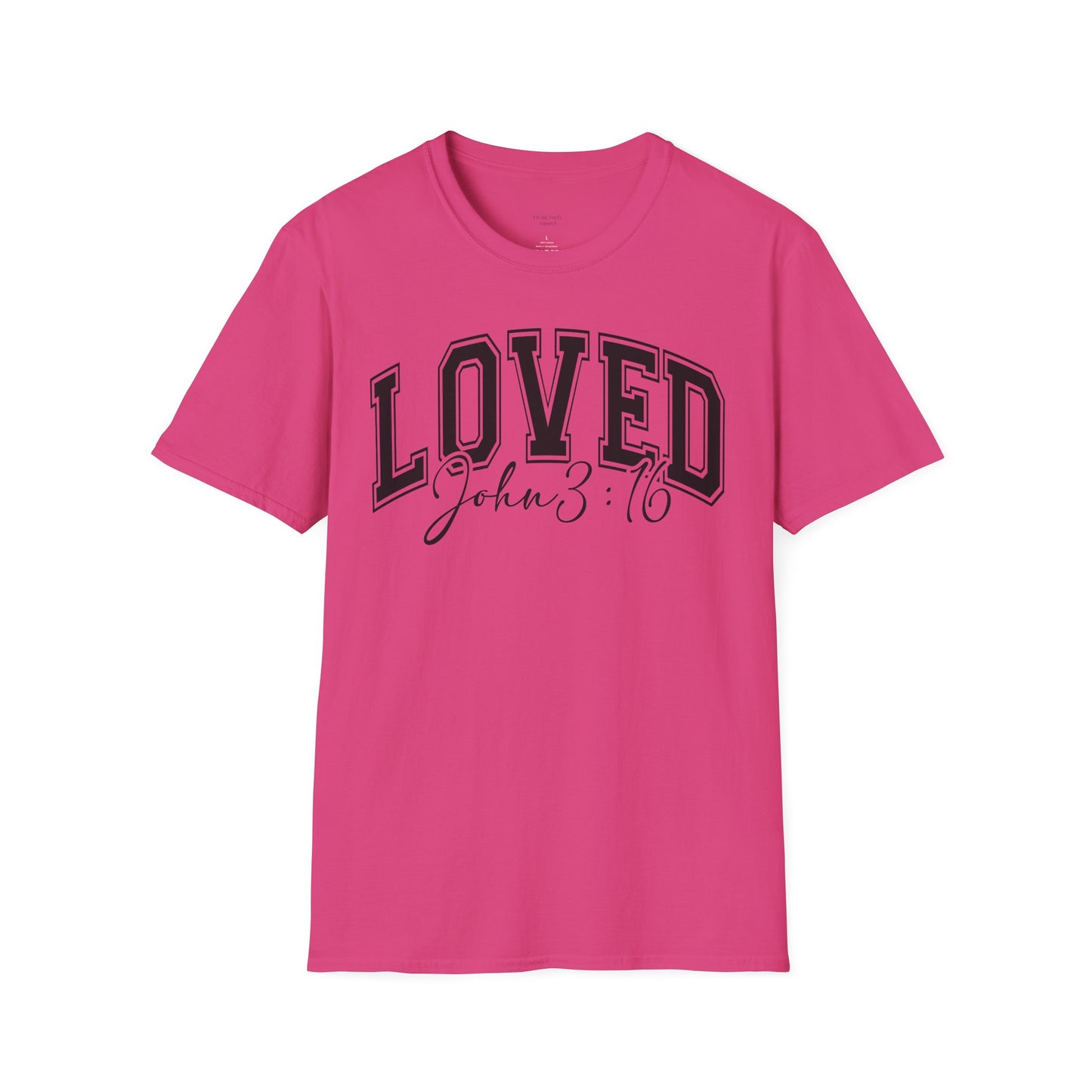 LOVED JOHN 3:16 - PREMIUM T-SHIRT