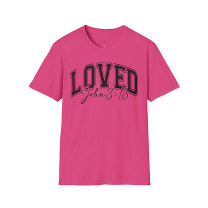 LOVED JOHN 3:16 - PREMIUM T-SHIRT
