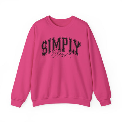 SIMPLY BLESSED - MEDIUM-HEAVY WEIGHT SWEATSHIRT