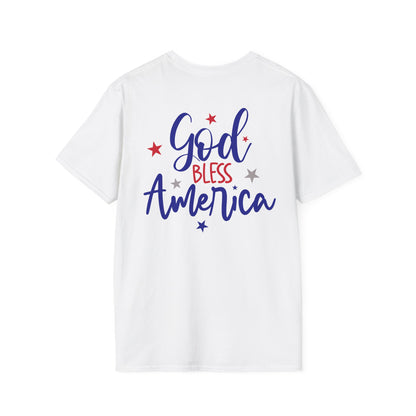 GOD BLESS AMERICA PATRIOTIC  - PREMIUM T-SHIRT