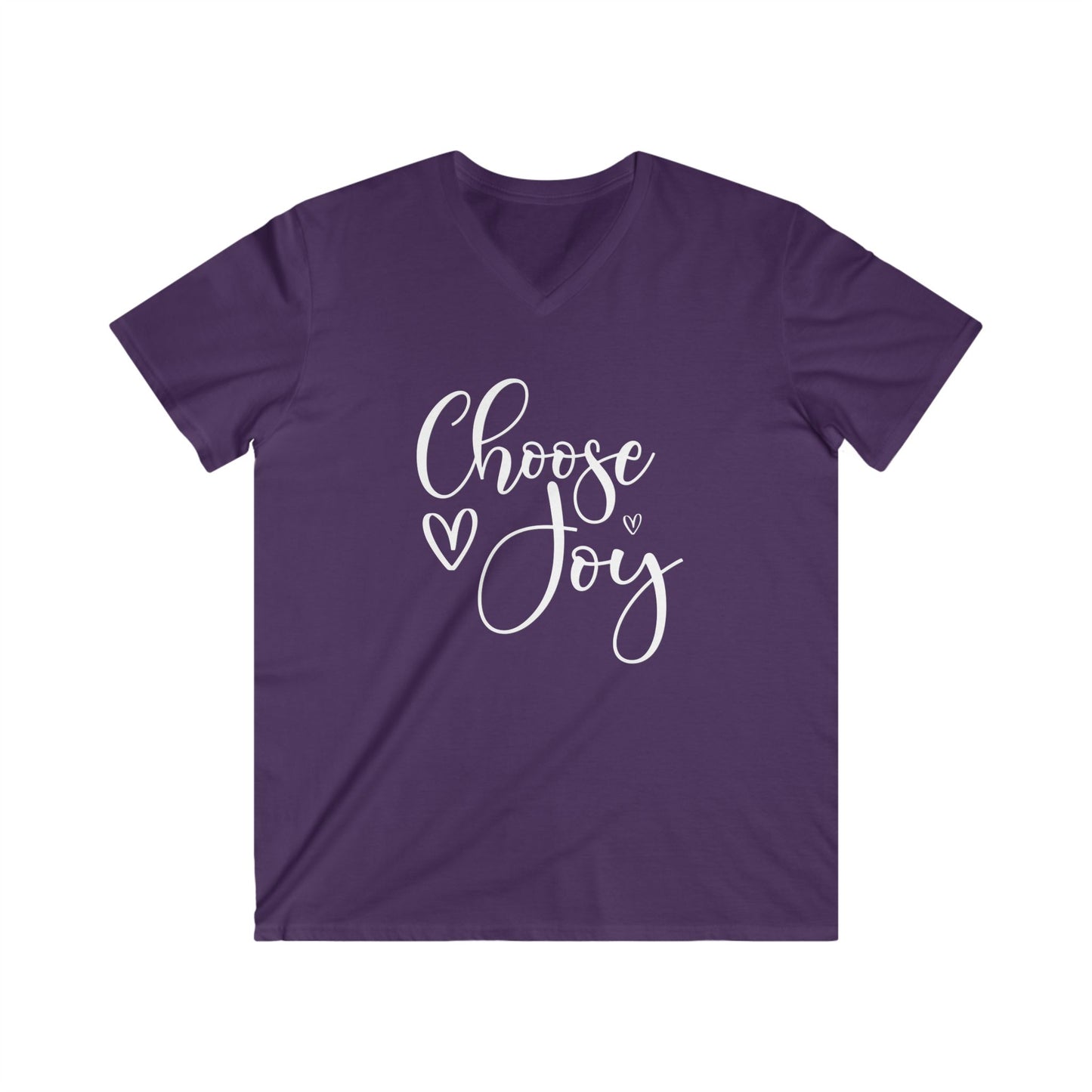 CHOOSE JOY - V-NECK PREMIUM T-SHIRT