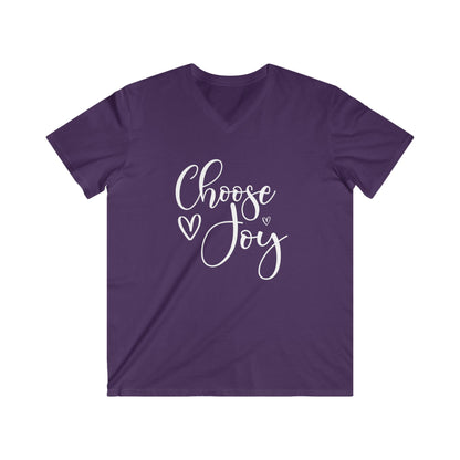 CHOOSE JOY - V-NECK PREMIUM T-SHIRT