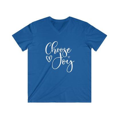 CHOOSE JOY - V-NECK PREMIUM T-SHIRT