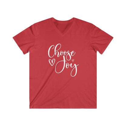 CHOOSE JOY - V-NECK PREMIUM T-SHIRT
