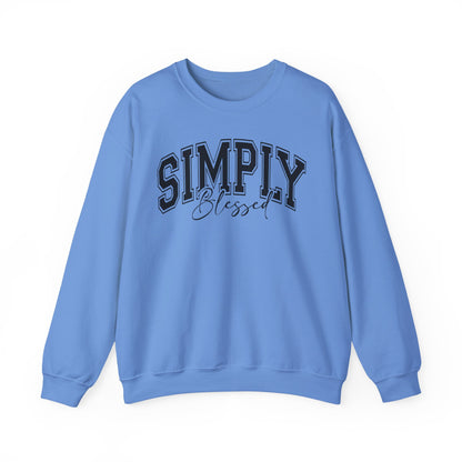 SIMPLY BLESSED - MEDIUM-HEAVY WEIGHT SWEATSHIRT