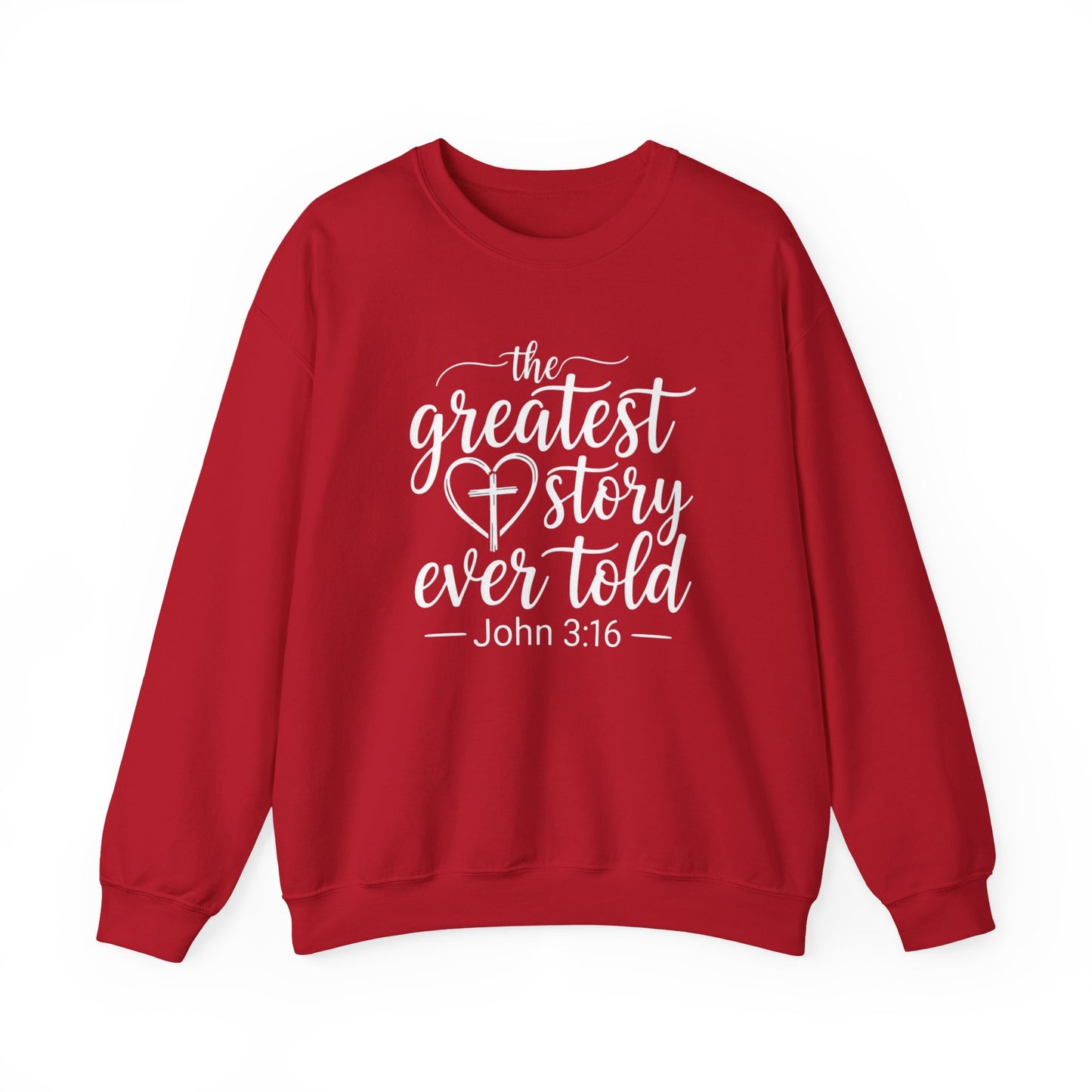 THE GREATEST STORY EVER TOLD - MEDIUM-HEAVY WEIGHT SWEATSHIRT