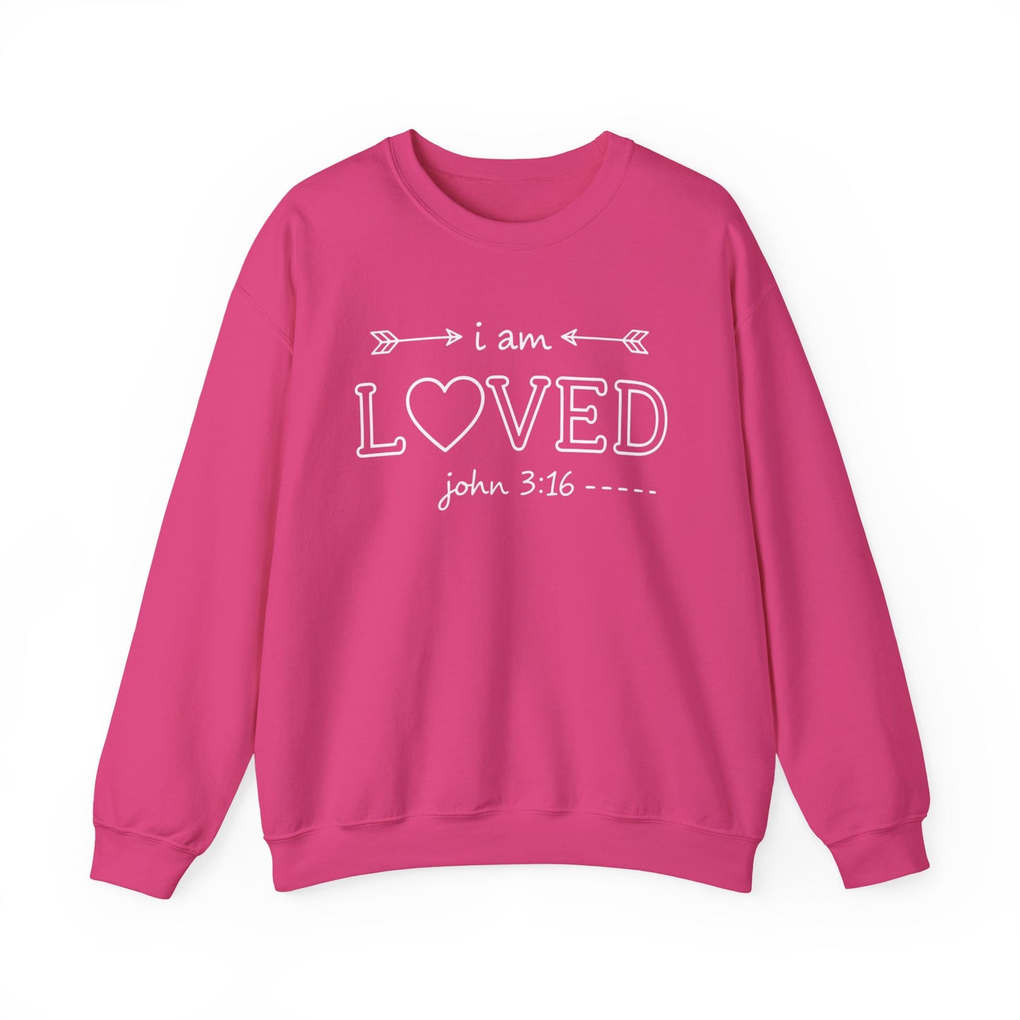 I AM LOVED  - MEDIUM-HEAVY WEIGHT SWEATSHIRT