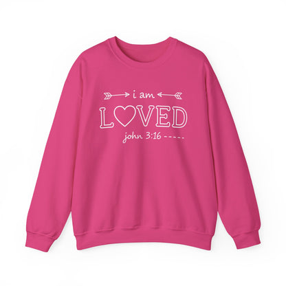 I AM LOVED  - MEDIUM-HEAVY WEIGHT SWEATSHIRT