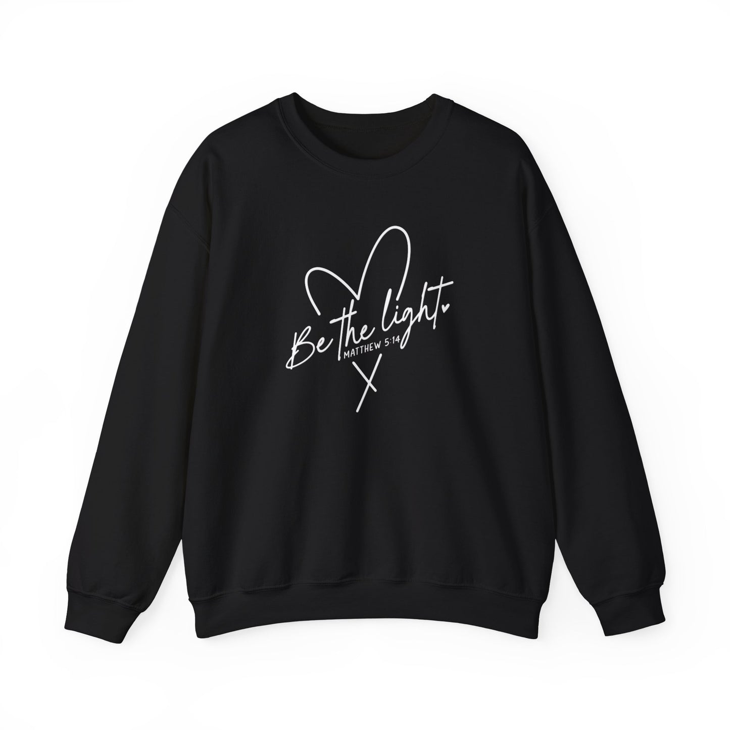 BE THE LIGHT - MEDIUM-HEAVY WEIGHT SWEATSHIRT