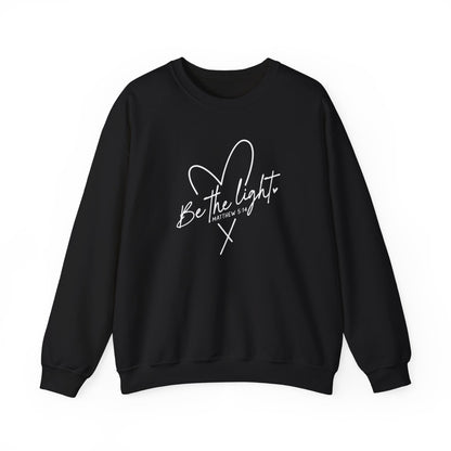 BE THE LIGHT - MEDIUM-HEAVY WEIGHT SWEATSHIRT