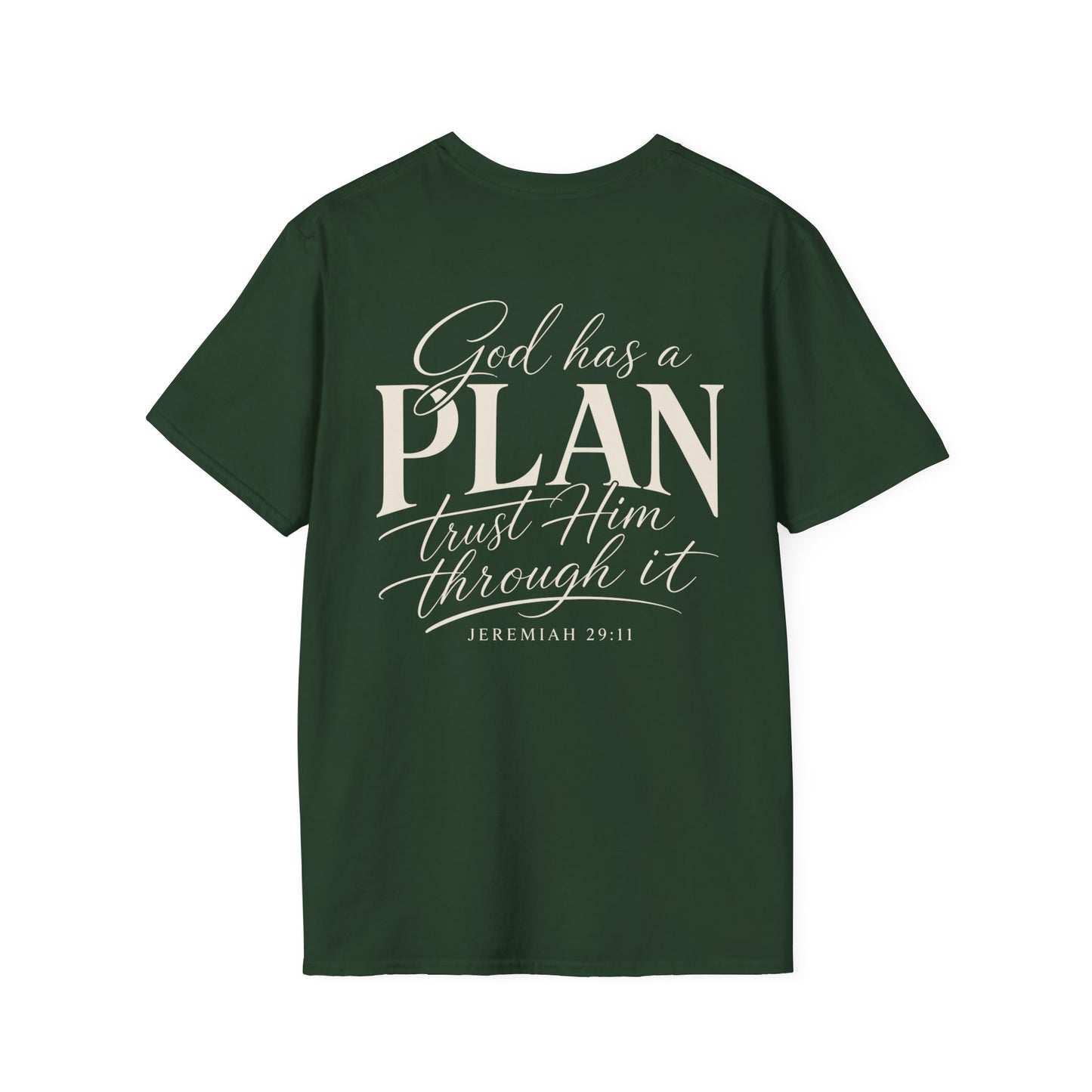 GOD HAS A PLAN - PREMIUM T-SHIRT