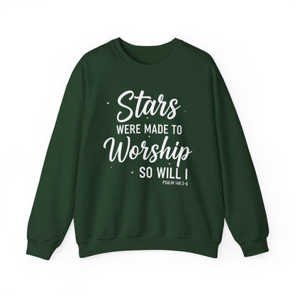 IF STARS WERE MADE TO WORSHIP - MEDIUM-HEAVY WEIGHT SWEATSHIRT