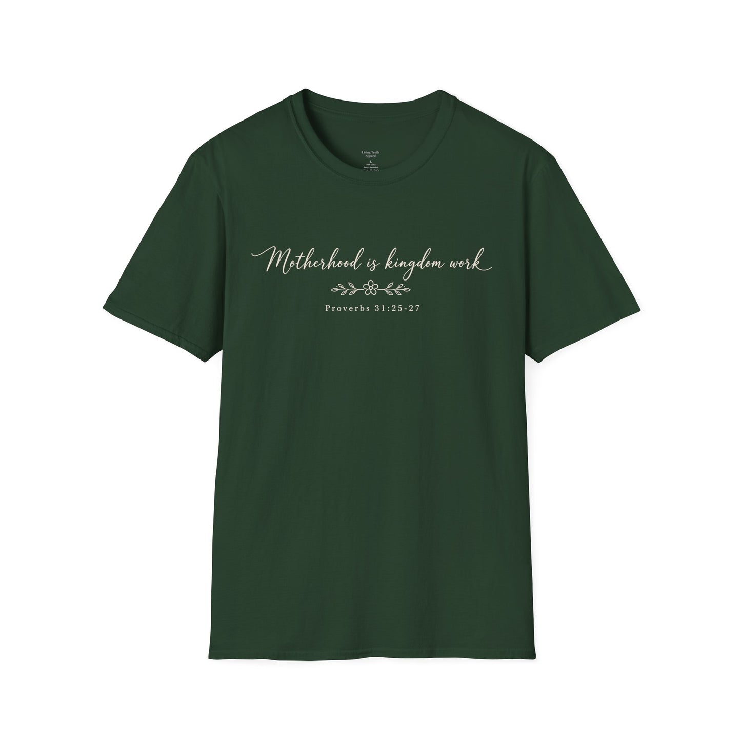 MOTHERHOOD IS KINGDOM WORK - PREMIUM T-SHIRT