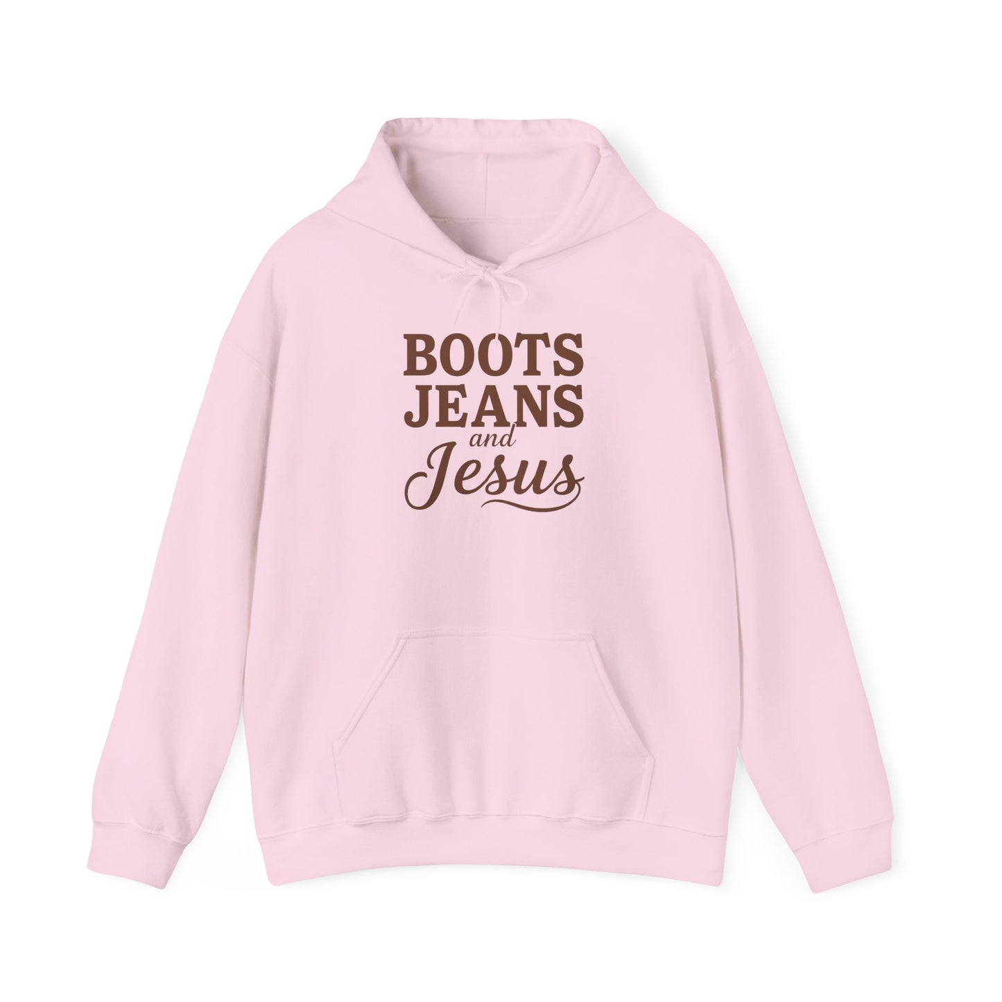 BOOTS JEANS JESUS - MEDIUM-HEAVY WEIGHT HOODIE
