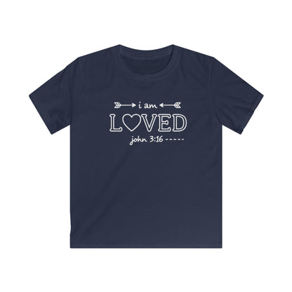 I AM LOVED JOHN 3:16 - YOUTH PREMIUM T-SHIRT