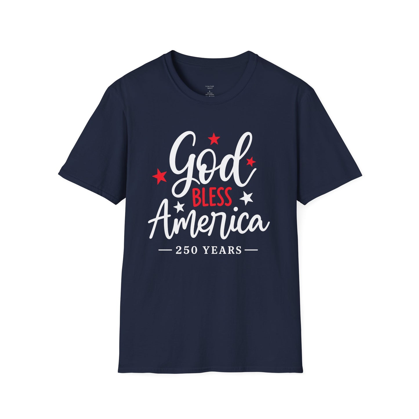 GOD BLESS AMERICA 250/FRONT - PREMIUM T-SHIRT