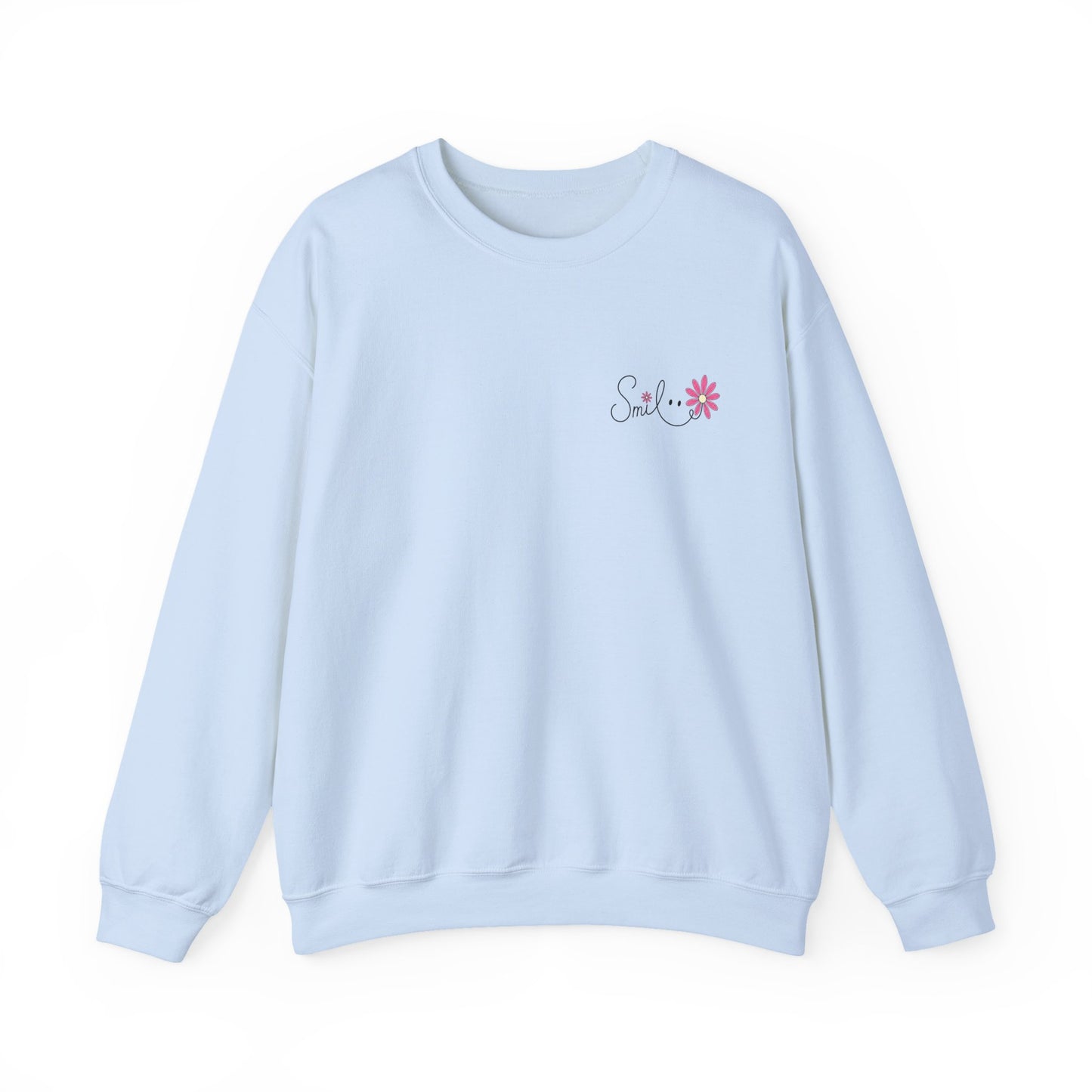 SMILE THIS IS THE DAY THE LORD HAS MADE - MEDIUM-HEAVY WEIGHT SWEATSHIRT