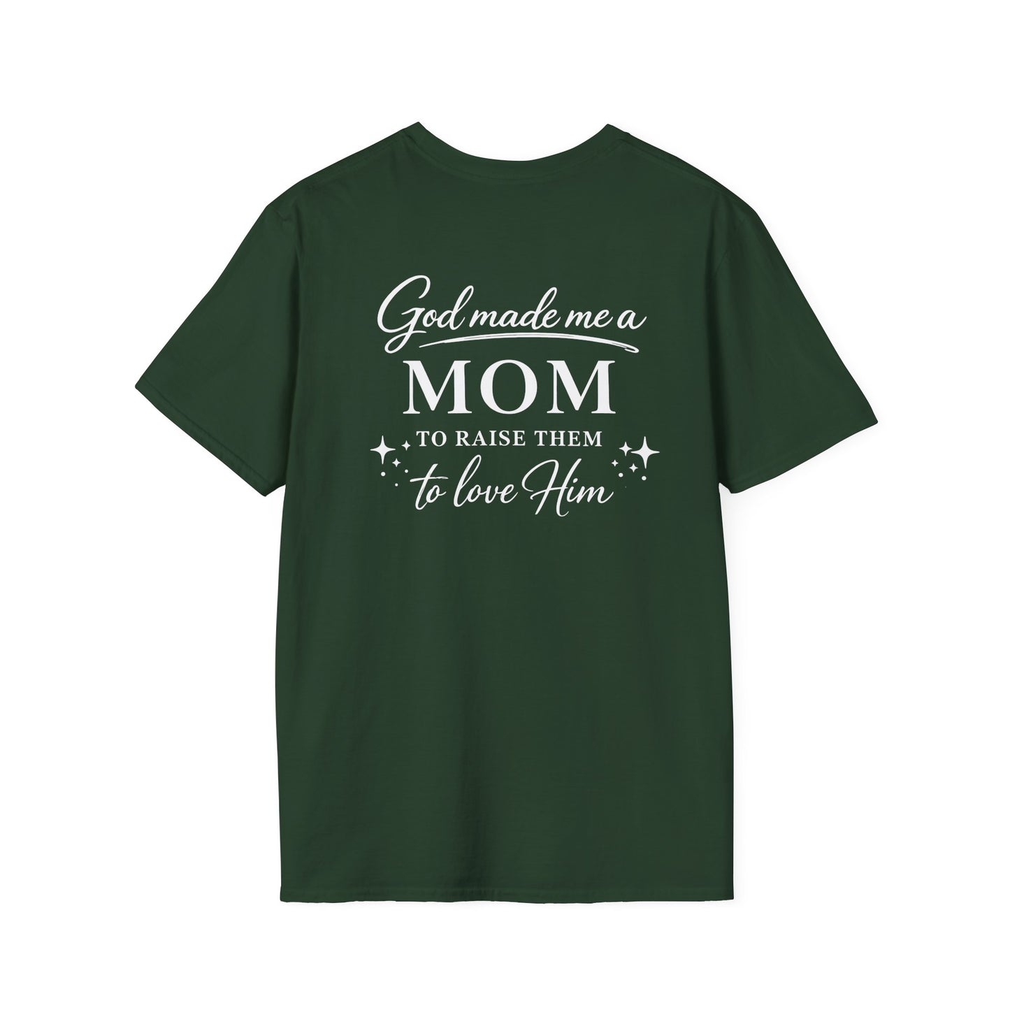 GOD MADE ME A MOM - PREMIUM T-SHIRT