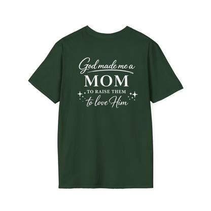 GOD MADE ME A MOM - PREMIUM T-SHIRT